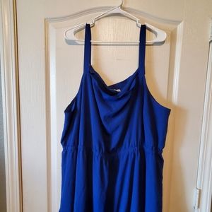 Royal blue maxi dress